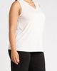 AK ANNE KLEIN AK ANNE KLEIN Keyhole Sleeveless Top - 3