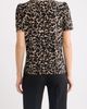 AK ANNE KLEIN AK ANNE KLEIN Leopard Print Puff Shoulder Top - 2