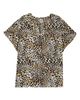 AK ANNE KLEIN AK ANNE KLEIN Leopard Print Tulip Sleeve Popover Top - 5