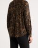 AK ANNE KLEIN AK ANNE KLEIN Paisley Jersey Button Down Shirt - 2