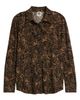 AK ANNE KLEIN AK ANNE KLEIN Paisley Jersey Button Down Shirt - 5