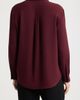 AK ANNE KLEIN AK ANNE KLEIN Petite Long Sleeve Clean Front Shirt - 2