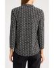 AK ANNE KLEIN AK ANNE KLEIN Pleated Shoulder Crossover Top - 1