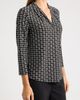 AK ANNE KLEIN AK ANNE KLEIN Pleated Shoulder Crossover Top - 2