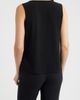 AK ANNE KLEIN AK ANNE KLEIN Pleated V-Neck Top - 2