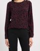 AK ANNE KLEIN AK ANNE KLEIN Print Button Shoulder Top - 1