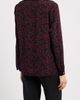 AK ANNE KLEIN AK ANNE KLEIN Print Button Shoulder Top - 2