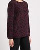 AK ANNE KLEIN AK ANNE KLEIN Print Button Shoulder Top - 3