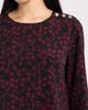 AK ANNE KLEIN AK ANNE KLEIN Print Button Shoulder Top - 4