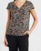 AK ANNE KLEIN AK ANNE KLEIN Print One-Button Top - 1