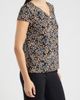 AK ANNE KLEIN AK ANNE KLEIN Print One-Button Top - 3