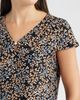 AK ANNE KLEIN AK ANNE KLEIN Print One-Button Top - 4
