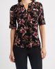 AK ANNE KLEIN AK ANNE KLEIN Print Roll Tab Shirt - 1