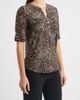 AK ANNE KLEIN AK ANNE KLEIN Print Roll Tab Top - 3