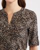 AK ANNE KLEIN AK ANNE KLEIN Print Roll Tab Top - 4
