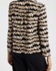 AK ANNE KLEIN AK ANNE KLEIN Print Three-Quarter Sleeve Button-Down Shirt - 2