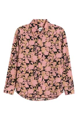 AK ANNE KLEIN AK ANNE KLEIN Print Utility Shirt