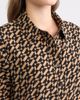 AK ANNE KLEIN AK ANNE KLEIN Printed Clean Front Shirt - 4