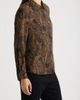 AK ANNE KLEIN AK ANNE KLEIN Printed Long Sleeve Utility Shirt - 3
