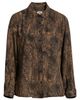 AK ANNE KLEIN AK ANNE KLEIN Printed Long Sleeve Utility Shirt - 5