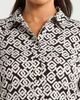 AK ANNE KLEIN AK ANNE KLEIN Printed Utility Shirt - 4