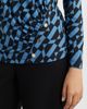 AK ANNE KLEIN AK ANNE KLEIN Ruched Rivet Long Sleeve Jersey Top - 4