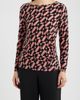 AK ANNE KLEIN AK ANNE KLEIN Ruched Rivet Print Top - 1