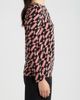 AK ANNE KLEIN AK ANNE KLEIN Ruched Rivet Print Top - 3