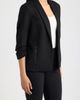 AK ANNE KLEIN AK ANNE KLEIN Ruched Sleeve Shawl Collar Jacket - 3