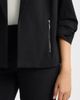 AK ANNE KLEIN AK ANNE KLEIN Ruched Sleeve Shawl Collar Jacket - 4