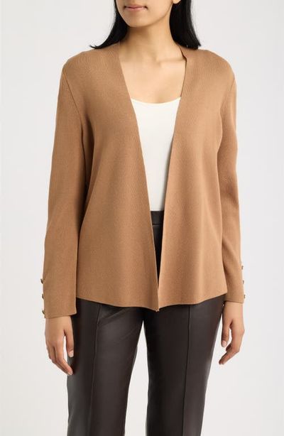 AK ANNE KLEIN AK ANNE KLEIN Side Slit Cardigan