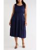 AK ANNE KLEIN AK ANNE KLEIN Sleeveless Tiered Midi Dress - 1