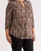 AK ANNE KLEIN AK ANNE KLEIN Split Neck Tunic - 3