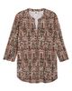 AK ANNE KLEIN AK ANNE KLEIN Split Neck Tunic - 5