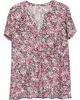 AK ANNE KLEIN AK ANNE KLEIN Tulip Sleeve Dot Print Jersey Top - 5