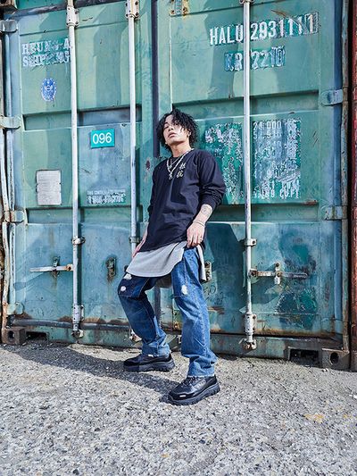 AKIII CLASSIC Tracking Ugly Sneakers_Black