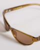 A.Kjaerbede A.Kjaerbede Alexa slim oval cat-eye sunglasses in smoke transparent-Brown - 2