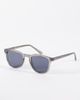 A.Kjaerbede A.Kjaerbede Bate classic round sunglasses in gray transparent - 1