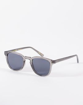 A.Kjaerbede A.Kjaerbede Bate classic round sunglasses in gray transparent