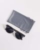 A.Kjaerbede A.Kjaerbede Bate classic round sunglasses in gray transparent - 3
