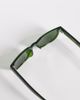 A.Kjaerbede A.Kjaerbede Bror slim sunglasses in dark green transparent - 2