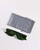 A.Kjaerbede A.Kjaerbede Bror slim sunglasses in dark green transparent - 3