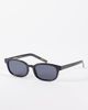 A.Kjaerbede A.Kjaerbede Charlie slim rectangular sunglasses in black - 1