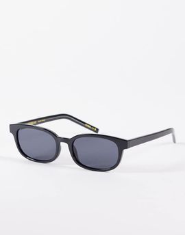 A.Kjaerbede A.Kjaerbede Charlie slim rectangular sunglasses in black