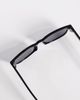 A.Kjaerbede A.Kjaerbede Charlie slim rectangular sunglasses in black - 2