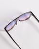 A.Kjaerbede A.Kjaerbede Rio oversized shield aviator sunglasses in gray transparent with gradient lens - 2