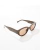 A.Kjaerbede A.Kjaerbede Winnie cat eye sunglasses in chocolate brown - 2