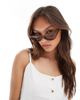 A.Kjaerbede A.Kjaerbede Winnie cat eye sunglasses in chocolate brown - 3