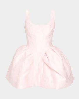 AKNVAS Ahlyn Brocade Corseted Mini Dress