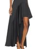 AKNVAS AKNVAS Alana Draped Satin Skirt - 2